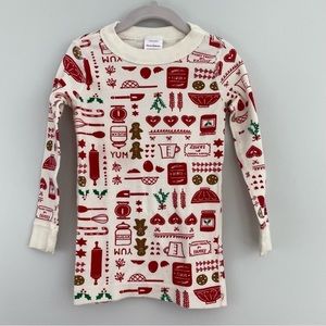 Hanna Andersson Gingerbread Cookie Pattern Pajamas
